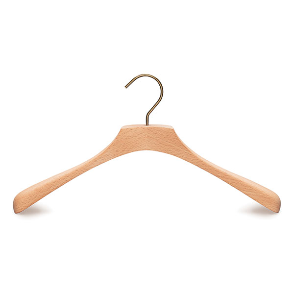 Beech wooden design clothing hanger