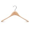 Beech wooden design clothing hanger