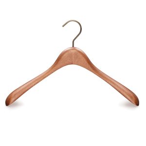 Beech wooden design clothing hanger