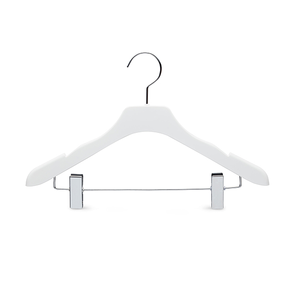 top and bottom hanger - white