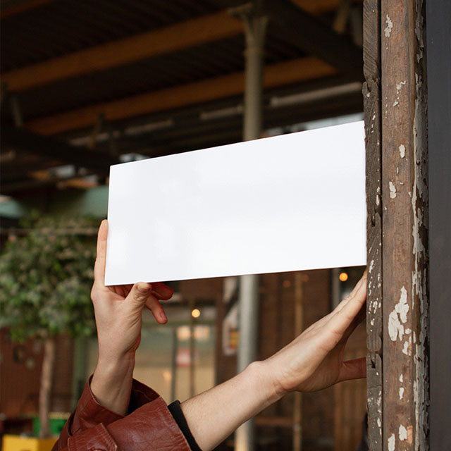 Signage - Rectangle Landscape